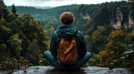 Rainy Forest Viewpoint