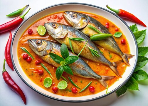 Delicious Thai Chuchi Mackerel: Red Curry Fish in Coconut Milk