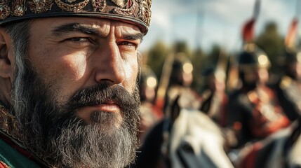 Noble Bulgarian Cavalry Units in Medieval and Balkan Wars Displaying Valor and Strength