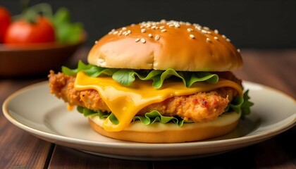Chicken cheese sandwich