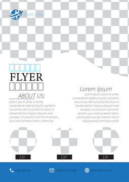 modern flayer template design