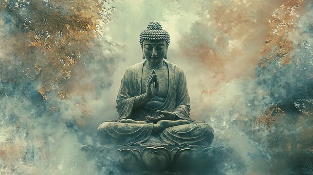 Serene Buddha Statue: A Meditation on Peace and Enlightenment
