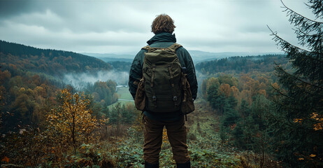 Autumn Mountain Viewpoint