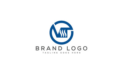 letter VT logo design vector template design for brand.