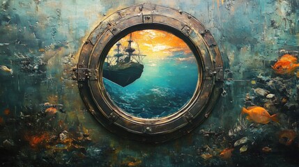 A Glimpse into the Depths: An Underwater View