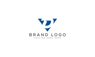letter D logo design vector template design for brand.