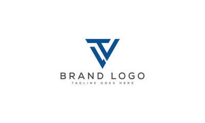 letter VT logo design vector template design for brand.