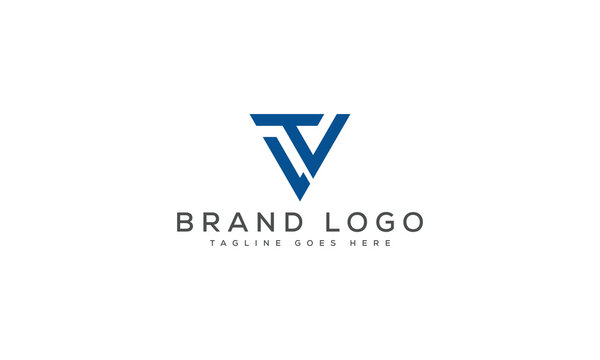 letter VT logo design vector template design for brand.