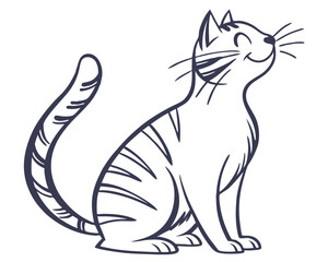 hand-drawn-cat-logo-template