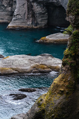 Cape Flattery landscape in the Olympic Peninsula in summer in the furthest northwest corner of Washington