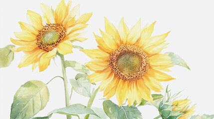 Fototapeta premium Elegant wedding invitation card background vector. Minimal hand painted watercolor botanical flowers texture template background. Design for wedding,vip cover, poster, rsvp moderncard.,Valentine's Day