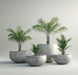 modern plant pot