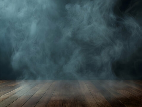 Dark Wooden Floor Abstract Background Illustration