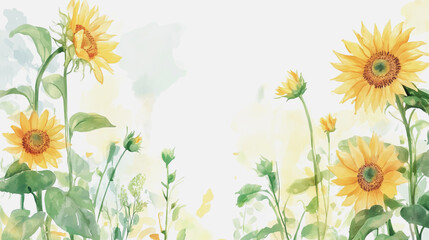 Fototapeta premium Elegant wedding invitation card background vector. Minimal hand painted watercolor botanical flowers texture template background. Design for wedding,vip cover, poster, rsvp moderncard.,Valentine's Day