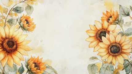 Elegant wedding invitation card background vector. Minimal hand painted watercolor botanical flowers texture template background. Design for wedding, vip cover, poster, rsvp moderncard.Valentine's Day