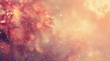 Fototapeta premium Glittering Party Confetti in Soft Focus Background