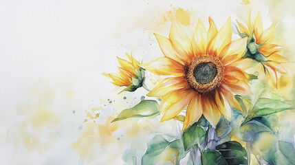 Elegant wedding invitation card background vector. Minimal hand painted watercolor botanical flowers texture template background. Design for wedding, vip cover, poster, rsvp moderncard.Valentine's Day