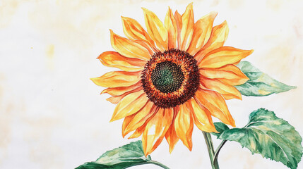 Fototapeta premium Elegant wedding invitation card background vector. Minimal hand painted watercolor botanical flowers texture template background. Design for wedding, vip cover, poster, rsvp moderncard.Valentine's Day