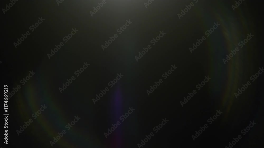 Poster abstract light and shadow patterns in a dark scene