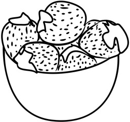 fresh strawberry fruit coloring book