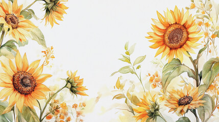 Elegant wedding invitation card background vector. Minimal hand painted watercolor botanical flowers texture template background. Design for wedding, vip cover, poster, rsvp moderncard.Valentine's Day