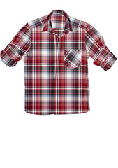 3D illustration summer twill cotton shirt for men