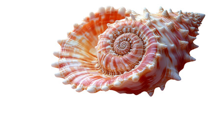  Sea Shells on Transparent Background