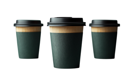  Disposable Tableware on Transparent Background