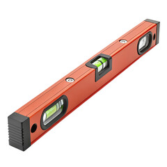 Level - For checking straightness or horizontality isolated on white background.