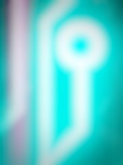 Blurred of green line background or texture concept style art