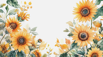 Elegant wedding invitation card background vector. Minimal hand painted watercolor botanical flowers texture template background. Design for wedding, vip cover, poster, rsvp moderncard.Valentine's Day