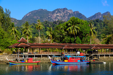 Telaga Harbor Perdana Quay Pulau Langkawi Island Kedah Malaysia