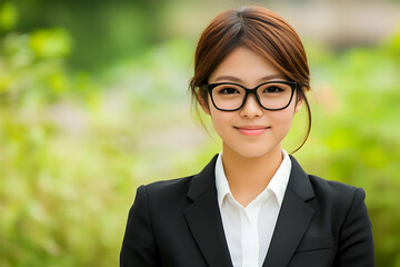 Fototapeta na wymiar Portrait of a Businesswoman