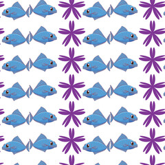 seamless pattern with stars