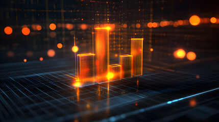 Computer screen shows a city skyline with a fire on top of it