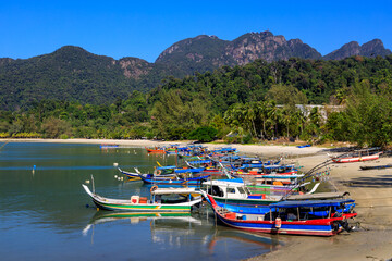 Fototapeta premium Telaga Harbor Perdana Quay Pulau Langkawi Island Kedah Malaysia