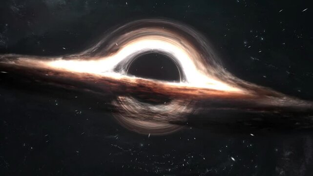 Interstellar Gargantua Black Hole 4K 