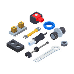 Create Professional Mechanical Tool Vectors 