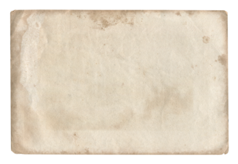 blank antique white paper texture pattern background with stains isolated