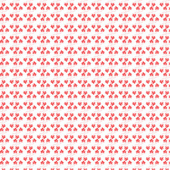 seamless pattern with hearts and stars