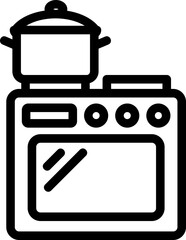 Cooking Line Icon