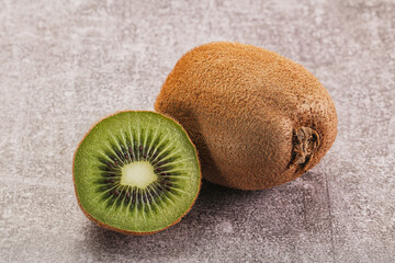 Sweet and juicy kiwi fruit