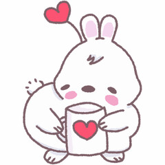 Hi I'm MoMo, I'm little shy, but I really want to tell you...I love you.