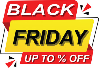 Fototapeta premium Big Sale, Super Sale, Mega Sale, Special Offer, Discount Tag, Black Friday, Best Sale And Offer Tag Vector Illustration 