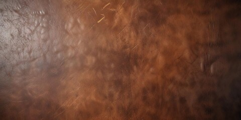 Fototapeta premium Soft focus on a weathered old leather surface with visible patina , patina, brown, aged leather, old