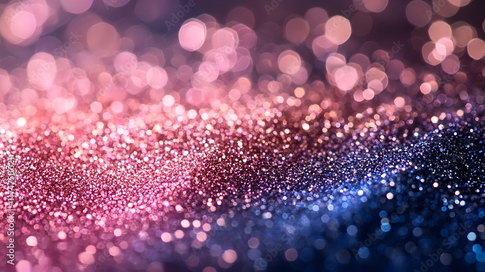 Poster mesmerizing holographic glitter gradients in a spectrum of captivating cosmic hues creating a dazzli