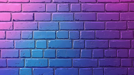 Brick wall, background, neon light
