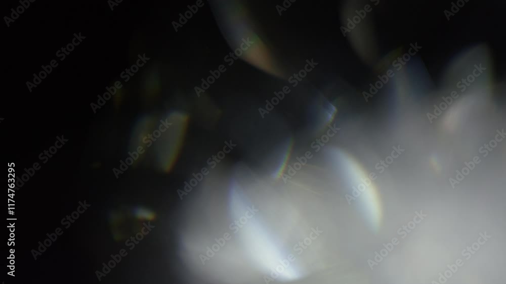 Poster abstract light bokeh with soft colors and dreamy atmosphere captured in motion