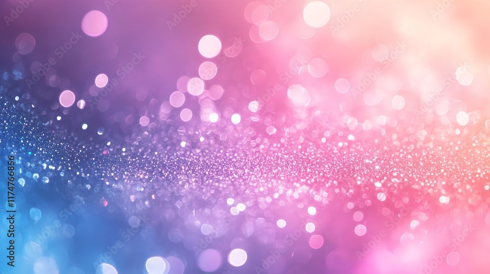 Poster breathtaking abstract background with mesmerizing multicolored glitter sparkles shimmering iridescen