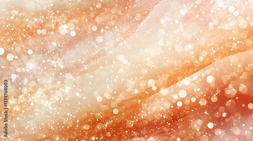 Poster mesmerizing abstract texture background with sparkling glitter luminous gradient lighting and a capt